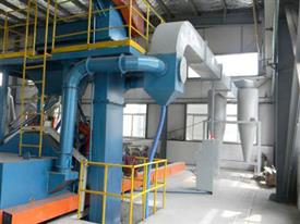 履帶式拋丸機(jī)除塵器